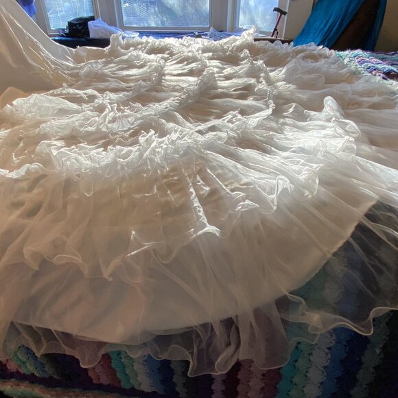 #12) Wedding Gown: Seaside Ruffles - Picture 9 of 10